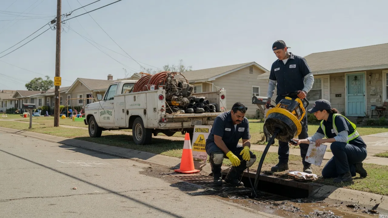 Drain Cleaning in Welch, OK near me